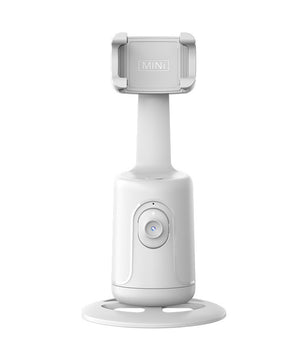 AI-Powered 360° Auto Face Tracking Phone Holder – Gesture Control, Tripod-Compatible, No App Needed, Smart Stabilizer for TikTok, Vlogs, and Live Streaming - Tech Mart