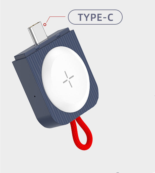 USB Wireless Charger Portable Watch Fast Charging Pad – Compact, Travel-Friendly Charging Solution for Smartwatches - Tech Mart