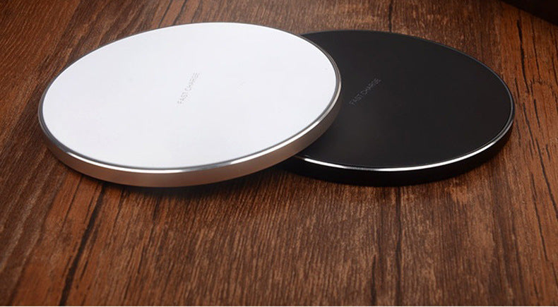 Fast Wireless Charger Pad for iPhone & Samsung – Slim Qi Charging Base with Copper Coil & USB Cable - Tech Mart