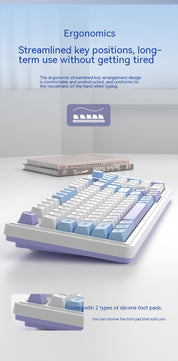 Wireless Bluetooth Keyboard E-sports Office Keyboard - Tech Mart