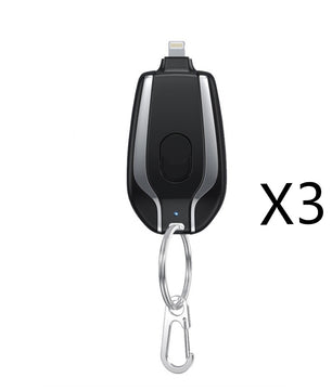 1500mAh Mini Power Emergency Pod Keychain Charger With Type-C – Ultra-Compact Fast Charging Backup Battery Pack for Phones & Bluetooth Devices - Tech Mart