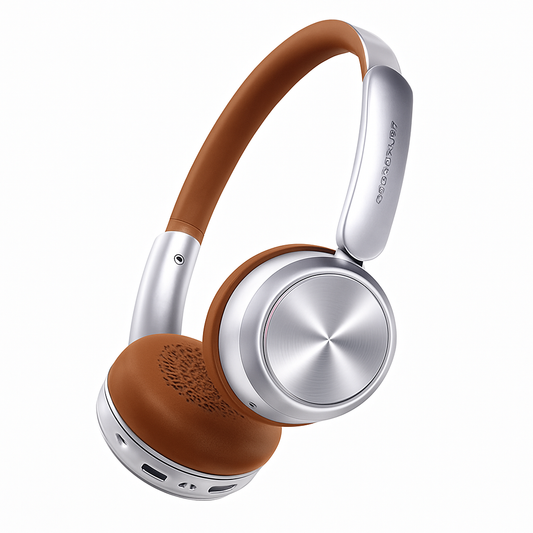 Picun R2 Wireless Bluetooth Headphones with Spatial Audio, 100H Battery, Foldable Design, Low Latency & App Control - Tech Mart