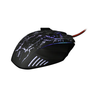 Wired Computer Gaming Mouse – Ultra-Thin Transparent RGB Design with 1200 DPI Precision for Office and Gaming - Tech Mart