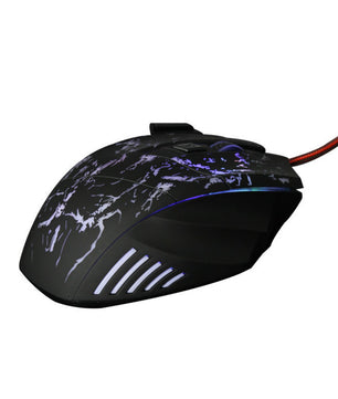 Wired Computer Gaming Mouse – Ultra-Thin Transparent RGB Design with 1200 DPI Precision for Office and Gaming - Tech Mart