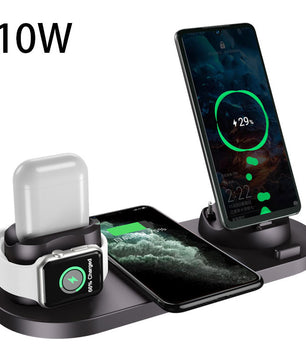 Wireless Charging Stand with USB Interface and Lithium Battery Fast 5V 2000mA Power - Tech Mart