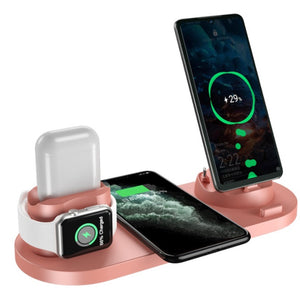 Wireless Charging Stand with USB Interface and Lithium Battery Fast 5V 2000mA Power - Tech Mart