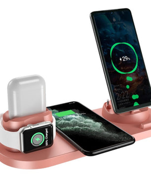 Wireless Charging Stand with USB Interface and Lithium Battery Fast 5V 2000mA Power - Tech Mart