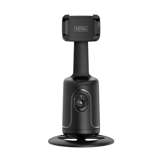 AI-Powered 360° Auto Face Tracking Phone Holder – Gesture Control, Tripod-Compatible, No App Needed, Smart Stabilizer for TikTok, Vlogs, and Live Streaming - Tech Mart