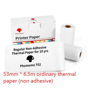 Phomemo T02 Series Mini Pocket Thermal Printer – Bluetooth Inkless Portable Sticker Label Printer for Notes, Study, Journaling & Crafts – Compatible with iOS & Android - Tech Mart