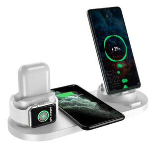 Wireless Charging Stand with USB Interface and Lithium Battery Fast 5V 2000mA Power - Tech Mart