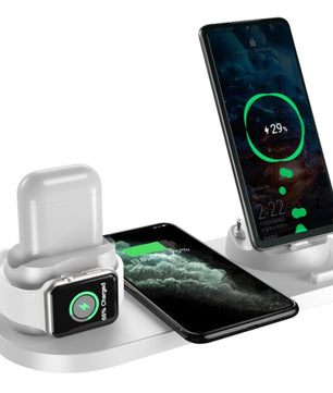 Wireless Charging Stand with USB Interface and Lithium Battery Fast 5V 2000mA Power - Tech Mart