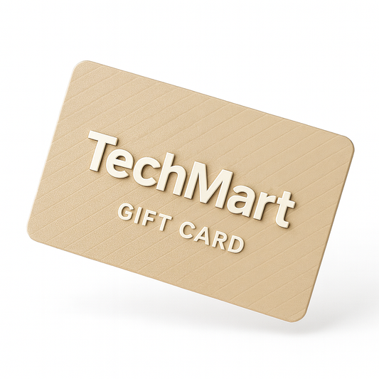 Techmart Digital E-Gift Card – Flexible Amounts, Fast Delivery, No Expiry