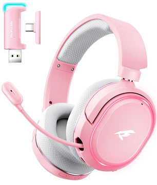 Picun G2 Wireless Gaming Headset Bluetooth 5.3 2.4G 7.1 Surround Sound ENC Mic Low Latency for PC PS5 Switch Mobile - Tech Mart