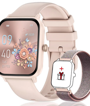 LIGE Fashion 1.83”HD Women Smart Watch Sports Fitness Watch Health Monitoring Digital Men Waterproof Smartwatch Ladies Bracelet - Tech Mart