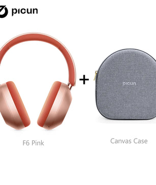 Picun F6 Wireless ANC Headphones – 120h Battery Life, 3D Spatial Audio, Hi-Res Certified with App Control & Dual Connection - Tech Mart