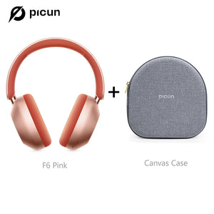 Picun F6 Active Noise Cancelling Bluetooth Headset – Hi-Res, Head Tracking, 3D Audio, APP Control, Low Latency, Long Battery Life - Tech Mart