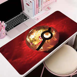 Large Mouse Pads Cute Mousepads P-pokemon Bulbasaur Kawaii Table Mat XXL - Tech Mart