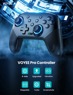 VOYEE wireless switch controller suitable for Switch/Switch Lite/OLED/PC - Tech Mart