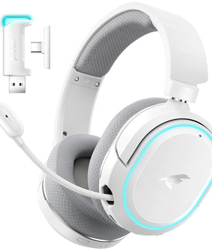 Picun G2 Wireless Gaming Headset Bluetooth 5.3 2.4G 7.1 Surround Sound ENC Mic Low Latency for PC PS5 Switch Mobile - Tech Mart