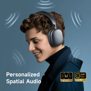 Picun F8S ANC Wireless Headphones with 3D Spatial Audio, Head Tracking & -54dB Hybrid Noise Cancellation – HiFi Bluetooth 6.0 Over-Ear Headset with ENC Mic, APP Control & 140-Hour Battery - Tech Mart