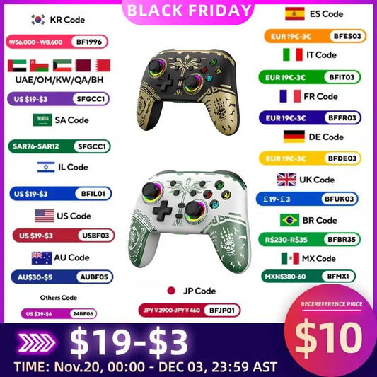 Wireless Gamepad For Pro Switch Elite BT Controller for Nintendo Switch - Tech Mart