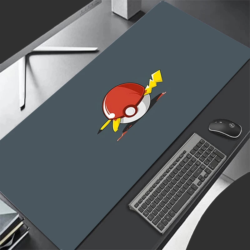 Large Gaming Pokemon Pikachu Mouse Mat Desk XXL Mousepad - Tech Mart