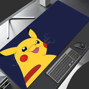 Large Gaming Pokemon Pikachu Mouse Mat Desk XXL Mousepad - Tech Mart