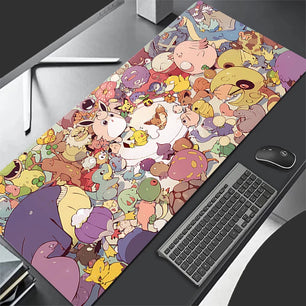 Large Gaming Pokemon Pikachu Mouse Mat Desk XXL Mousepad - Tech Mart