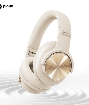 Picun B8 Wireless Bluetooth Headphones – 120H Playtime, 3EQ Modes, Low Latency, and Touch Control Over-Ear Headset - Tech Mart