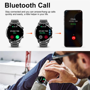LIGE BW0189 PRO Smart Watch Men – Bluetooth Call, IP67 Waterproof Sports & Fitness Watch (For Android & iOS) - Tech Mart