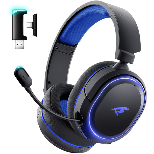 Picun G2 Wireless Gaming Headset Bluetooth 5.3 2.4G 7.1 Surround Sound ENC Mic Low Latency for PC PS5 Switch Mobile - Tech Mart