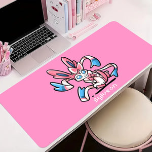 Mouse Pad Deskmat Laptop P-pokemon Eevee Office Mousepad - Tech Mart