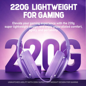 Picun G1 2.4GHz Gaming Wireless Headset – 3D Surround Sound Spatial Audio with ENC HD Mic for PS5, PC, Mobile & More - Tech Mart