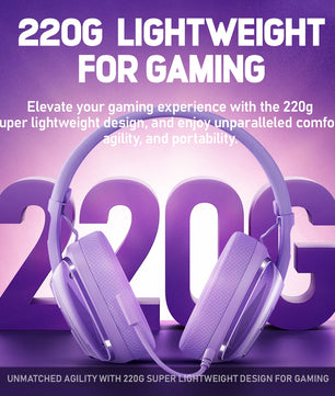 Picun G1 2.4GHz Gaming Wireless Headset – 3D Surround Sound Spatial Audio with ENC HD Mic for PS5, PC, Mobile & More - Tech Mart