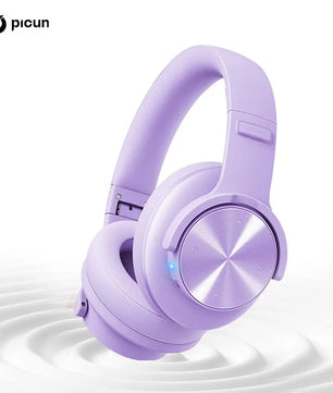 Picun B8 Wireless Bluetooth Headphones – 120H Playtime, 3EQ Modes, Low Latency, and Touch Control Over-Ear Headset - Tech Mart