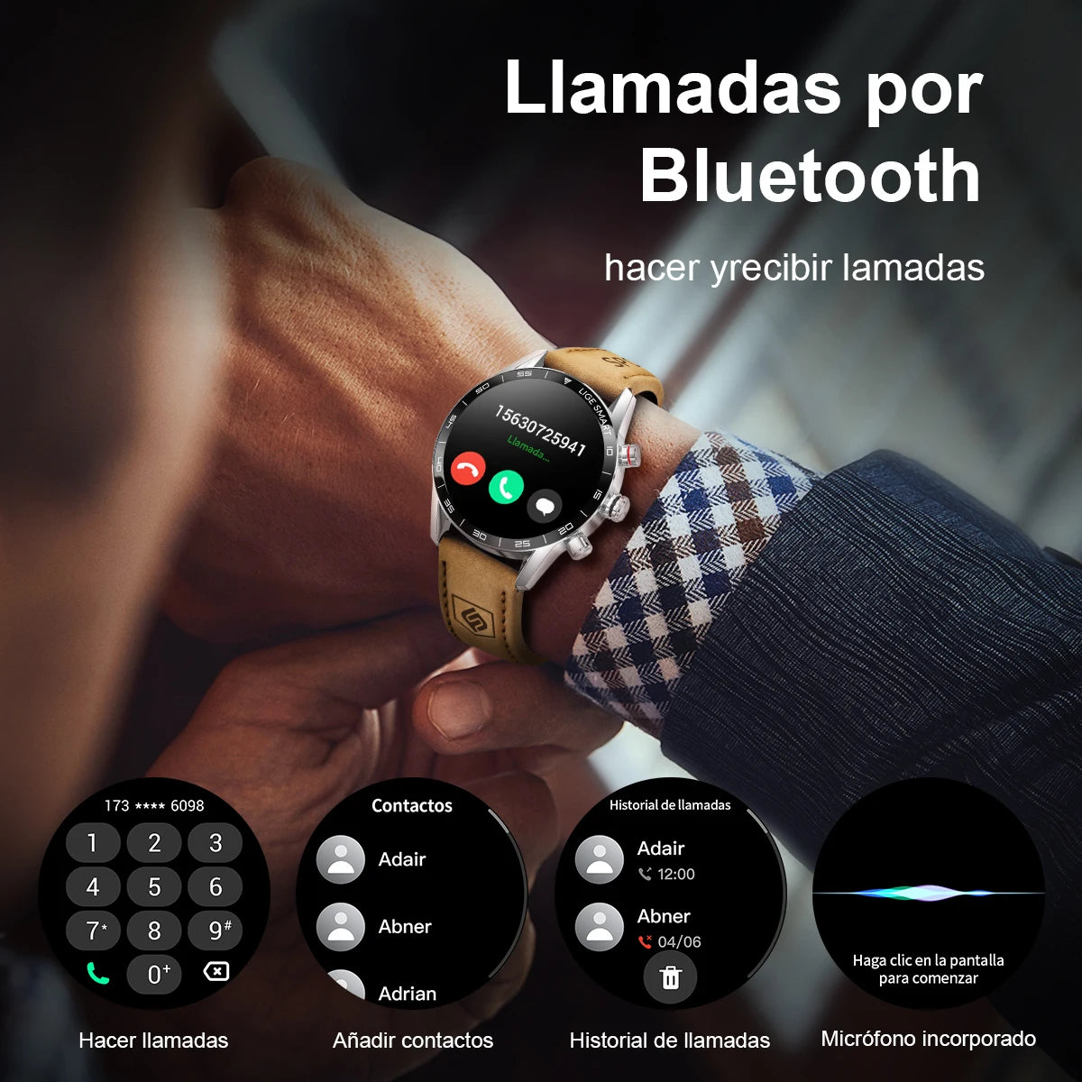 LIGE 2025 New Rugged Military Sports Smart Watch – 1.39” HD Display, Bluetooth Call, Heart Rate & Fitness Tracker (IP67 Waterproof, Outdoor Men’s Smartwatch) - Tech Mart