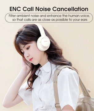 Picun ANC-05L Wireless Bluetooth Headphones with Hi-Res Audio, ANC, ENC Mic, and 100-Hour Battery Life – Lightweight Over-Ear Headset for Gaming, Travel, and Office Use - Tech Mart