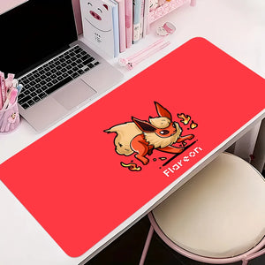 Mouse Pad Deskmat Laptop P-pokemon Eevee Office Mousepad - Tech Mart