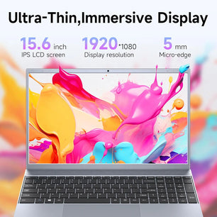 15.6 Inch Laptop J3710 8GB RAM 256GB SSD Windows 11 For Students And Business - Tech Mart