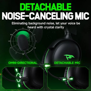 Kofire XG-ONE Wireless Gaming Headset with 53mm Driver, ENC Mic, 3D Surround Sound, Multi-Platform Support, 50-Hour Battery – Compatible with Xbox, PC, PS5, PS4, Switch - Tech Mart