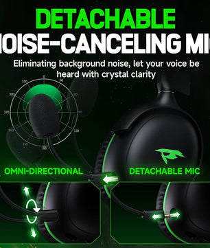 Kofire XG-ONE Wireless Gaming Headset with 53mm Driver, ENC Mic, 3D Surround Sound, Multi-Platform Support, 50-Hour Battery – Compatible with Xbox, PC, PS5, PS4, Switch - Tech Mart
