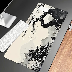 Gaming Mouse Pad Tropic design with Non-Slip Rubber Base - Tech Mart