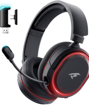 Picun Wireless Gaming Headset Bluetooth + 2.4GHz with 100H Battery ENC Mic and 4-in-1 Multi-Platform Support - Tech Mart