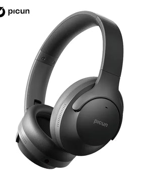 Picun ANC-05L Wireless Bluetooth Headphones with Hi-Res Audio, ANC, ENC Mic, and 100-Hour Battery Life – Lightweight Over-Ear Headset for Gaming, Travel, and Office Use - Tech Mart