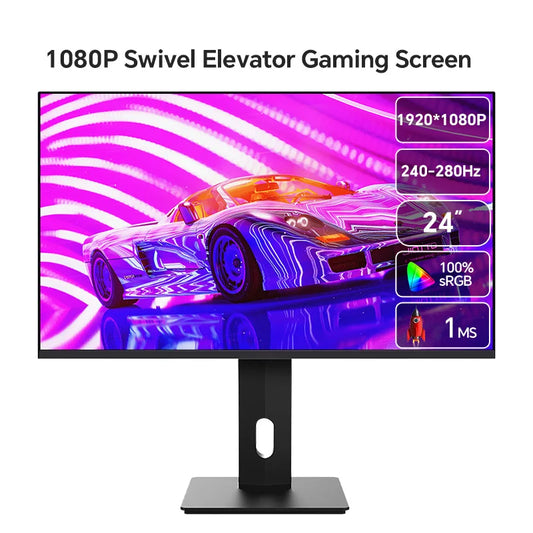 Anmite 24" IPS 280HZ 1MS FHD 1920*1080 Slim Ps4 LCD Computer Game Monitor 240hz - Tech Mart