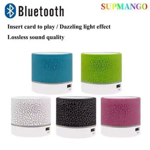 Bluetooth Mini Speaker Wireless Speaker Colorful LED Portable Speaker - Tech Mart