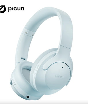 Picun ANC-05L Wireless Bluetooth Headphones with Hi-Res Audio, ANC, ENC Mic, and 100-Hour Battery Life – Lightweight Over-Ear Headset for Gaming, Travel, and Office Use - Tech Mart