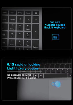 Intel i7-6500U Computer 15.6'' Laptop Computer Windows 11 Laptop - Tech Mart