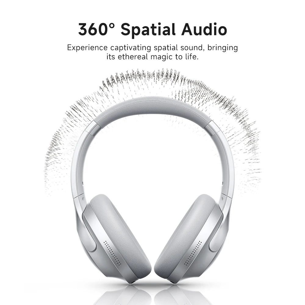 Picun ANC-05MAX Bluetooth Headphones – Deep 48dB ANC, 100H Battery, Hi-Res Audio, Foldable with App Control - Tech Mart