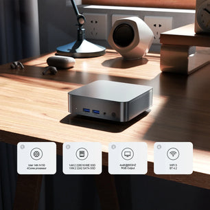 Chatreey T9 Mini PC Intel N100/N150 WIFI5 Windows 11 Ultra Small Pocket Computer - Tech Mart
